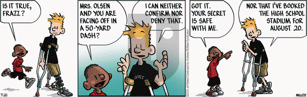 Frazz on Monday July 21, 2025 Comic Strip
