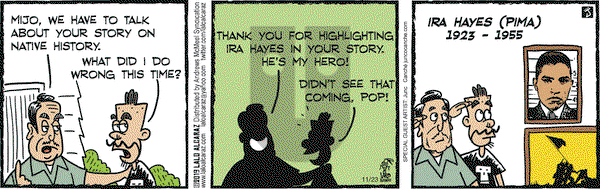 La Cucaracha on Saturday November 23, 2019 Comic Strip