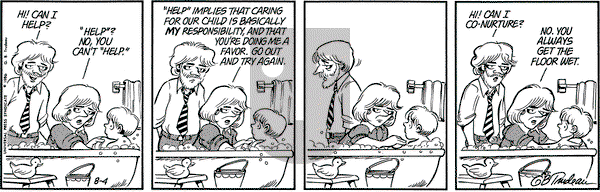 Doonesbury on Monday August 4, 1986 Comic Strip