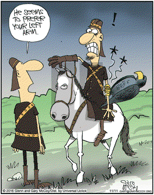 The Flying McCoys on Friday November 11, 2016 Comic Strip