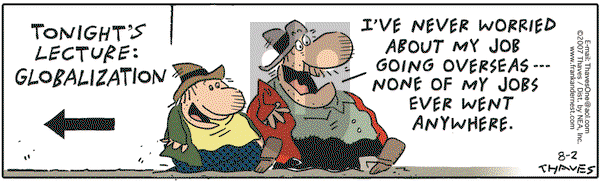 Frank and Ernest on Thursday August 2, 2007 Comic Strip