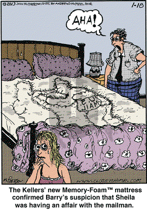 Close to Home on Thursday January 18, 2018 Comic Strip