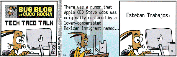 La Cucaracha on Friday September 9, 2011 Comic Strip