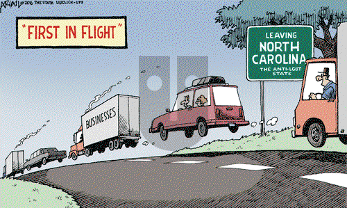 Robert Ariail on Wednesday April 13, 2016 Comic Strip