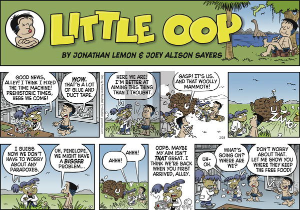 Alley Oop - Sunday February 28, 2021 Comic Strip