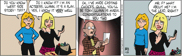 Luann on Friday January 29, 2010 Comic Strip