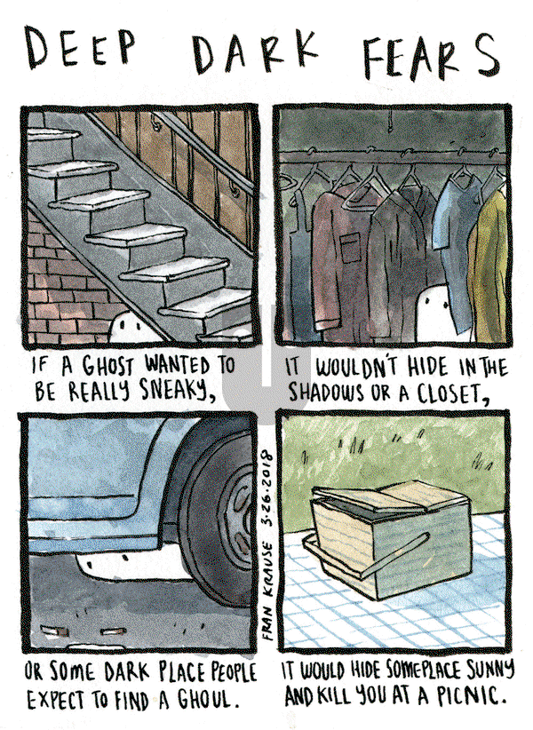 Deep Dark Fears - Monday July 23, 2018 Comic Strip