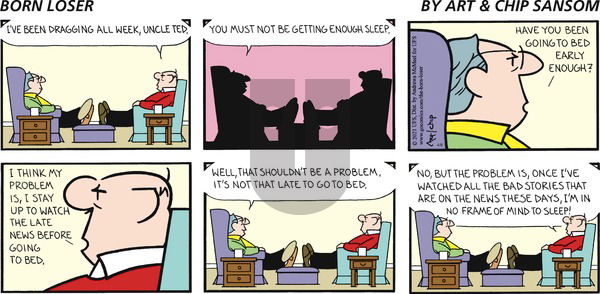 The Born Loser on Sunday April 6, 2025 Comic Strip