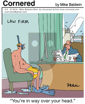Cornered on Tuesday May 3, 2016 Comic Strip