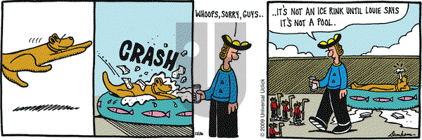 Overboard on Wednesday December 30, 2009 Comic Strip