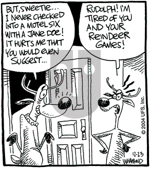 Reality Check on Thursday December 23, 2004 Comic Strip