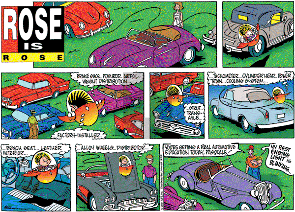 Rose is Rose on Sunday August 21, 2011 Comic Strip