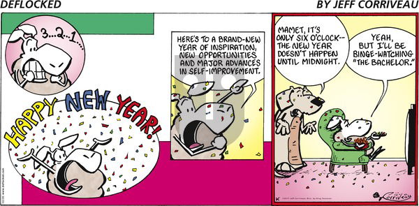DeFlocked on Sunday December 31, 2017 Comic Strip