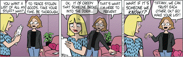 Luann on Thursday April 6, 2017 Comic Strip