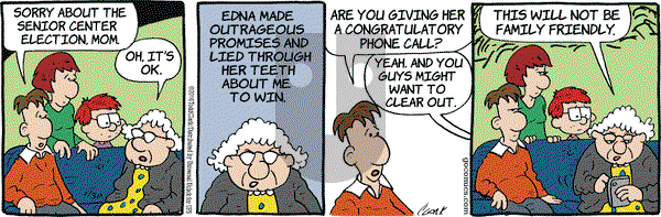 Lola on Saturday January 30, 2016 Comic Strip