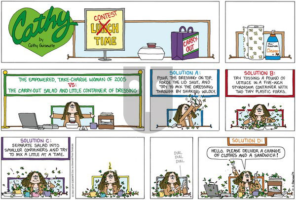 Cathy Classics on Wednesday January 25, 2006 Comic Strip