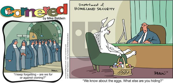 Cornered on Sunday April 16, 2017 Comic Strip