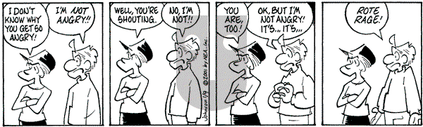 Arlo and Janis on Tuesday January 9, 2001 Comic Strip