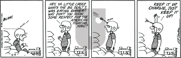 Doonesbury - Friday February 11, 1972 Comic Strip