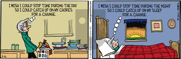 Grand Avenue on Monday March 16, 2015 Comic Strip