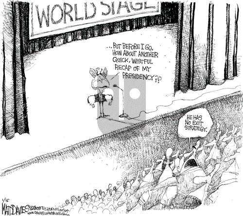 Matt Davies on Friday January 16, 2009 Comic Strip