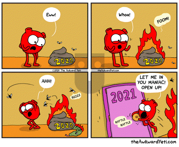 The Awkward Yeti on Thursday September 17, 2020 Comic Strip