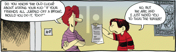 The Buckets on Wednesday January 22, 2020 Comic Strip
