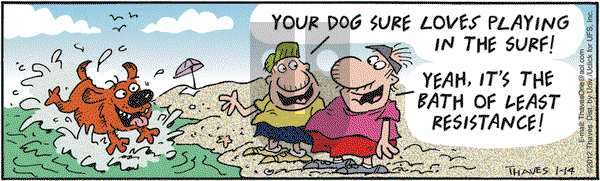 Frank and Ernest on Saturday January 14, 2012 Comic Strip