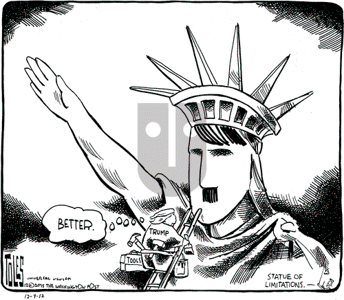 Tom Toles on Saturday December 19, 2015 Comic Strip