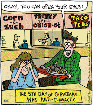 The Argyle Sweater on Tuesday December 18, 2018 Comic Strip