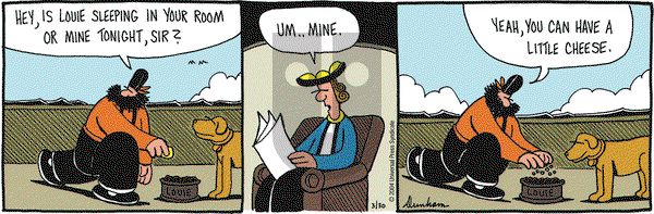 Overboard on Tuesday March 30, 2004 Comic Strip