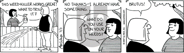 The Born Loser on Tuesday July 3, 2007 Comic Strip
