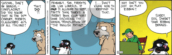 Get Fuzzy on Thursday July 3, 2008 Comic Strip