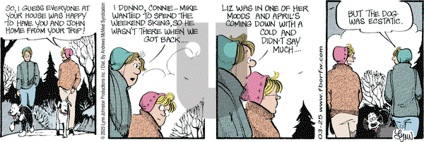 For Better or For Worse on Tuesday March 25, 2025 Comic Strip