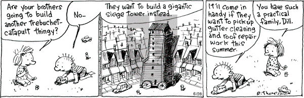 Cul de Sac on Saturday June 28, 2008 Comic Strip