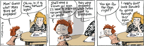 Cul de Sac on Wednesday September 17, 2014 Comic Strip