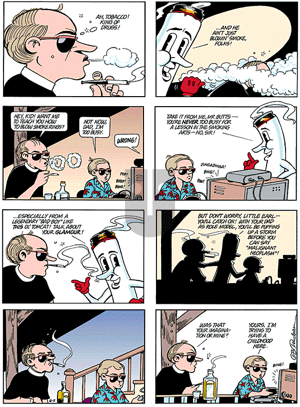 Doonesbury on Saturday October 21, 1995 Comic Strip