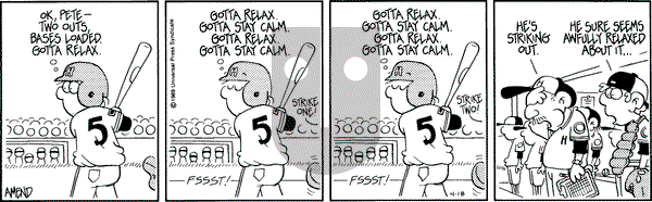 FoxTrot on Tuesday April 18, 1989 Comic Strip