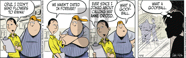 Baldo on Tuesday November 12, 2013 Comic Strip