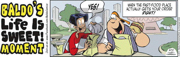 Baldo on Friday June 10, 2011 Comic Strip