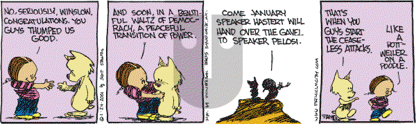 Prickly City on Friday November 24, 2006 Comic Strip