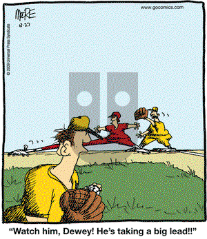 In the Bleachers on Thursday August 27, 2009 Comic Strip
