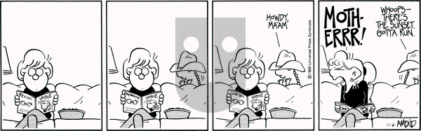 FoxTrot on Monday November 6, 1989 Comic Strip