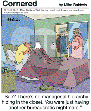 Cornered on Thursday October 15, 2015 Comic Strip