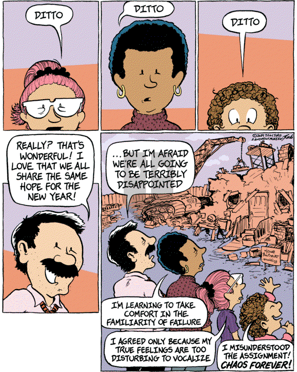 Home Free on Wednesday January 1, 2025 Comic Strip