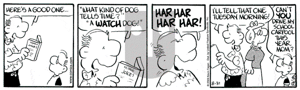 Drabble on Sunday October 8, 2006 Comic Strip