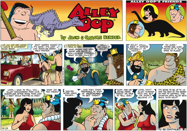 Alley Oop on Sunday October 29, 2006 Comic Strip