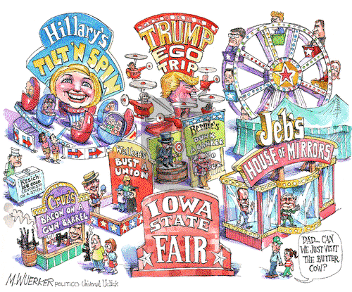 Matt Wuerker - Wednesday August 19, 2015 Comic Strip