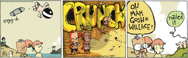 Wallace the Brave on Thursday August 8, 2019 Comic Strip