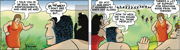 Alley Oop on Friday January 21, 2011 Comic Strip